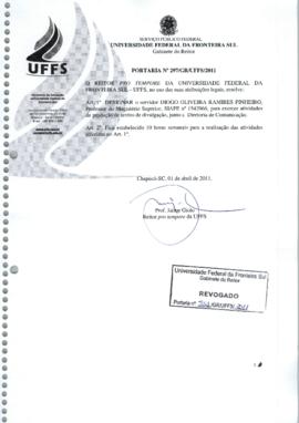 Portaria 297-GR-2011