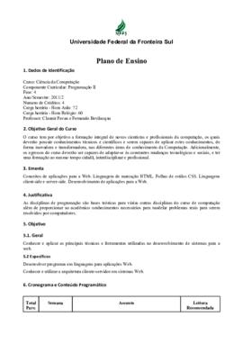 Programação II