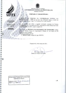 Portaria 230-GR-2011
