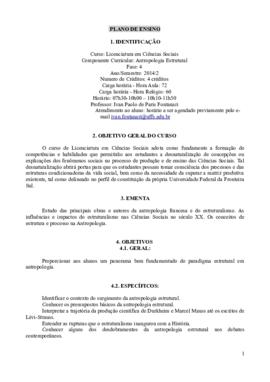 Antropologia Estrutural