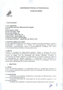 Melhoramento Vegetal