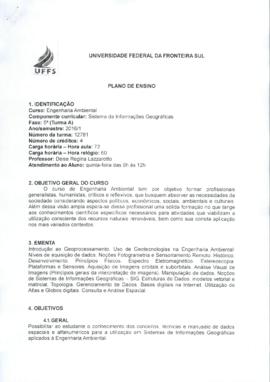 Sistema de Informações Geográficas