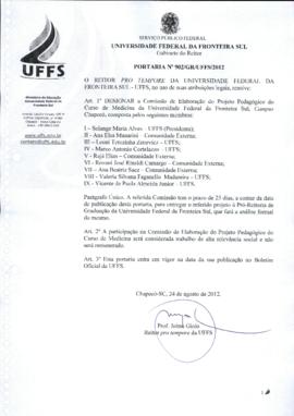 Portaria 902-GR-2012