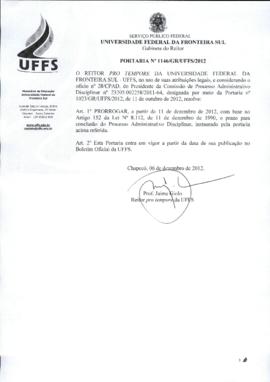 Portaria 1146-GR-2012