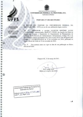 Portaria 281-GR-2011