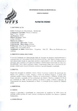 Direito e Cidadania