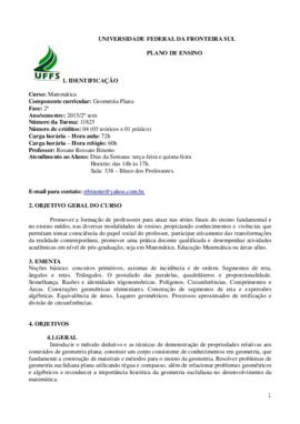 Geometria Plana
