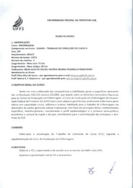 Trabalho de Conclusão de Curso II