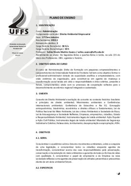 Direito Ambiental Empresarial