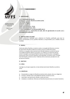 Filosofia na América Latina