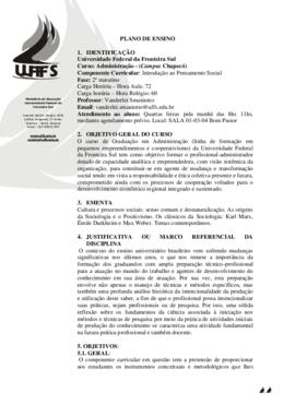 Introdução ao Pensamento Social