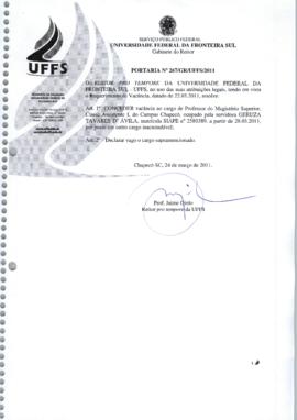 Portaria 267-GR-2011
