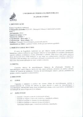 Drenagem Urbana e Controle de Enchentes