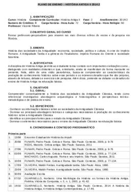 História Antiga II