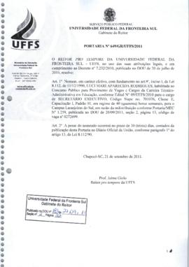 Portaria 649-GR-2011