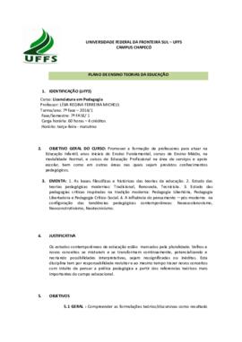 Teorias da Educação