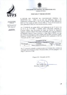 Portaria 520-GR-2011