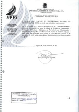 Portaria 032-GR-2011