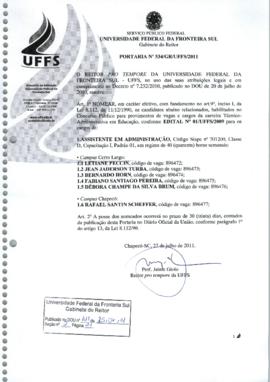 Portaria 534-GR-2011