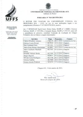 Portaria 701-GR-2011