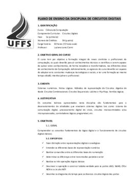 Circuitos Digitais