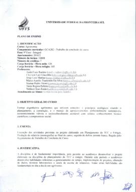 Trabalho de Conclusão de Curso
