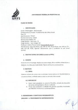 Fundamentos da Crítica Social