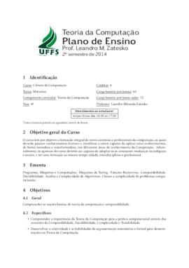 Teoria da Computação