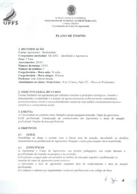 Introdução à Agronomia