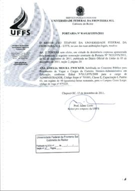 Portaria 814-GR-2011