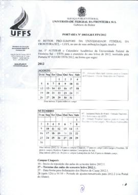 Portaria 1003-GR-2012