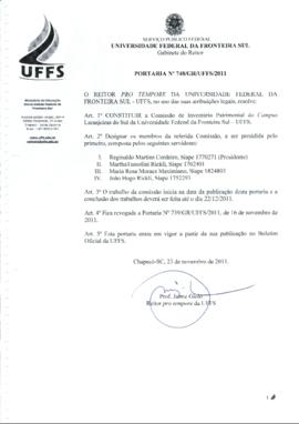 Portaria 748-GR-2011