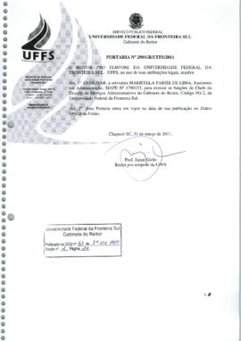 Portaria 290-GR-2011
