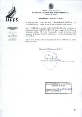 Portaria 181-GR-2013