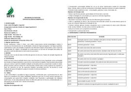 Estudos da Língua Espanhola III