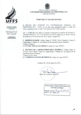 Portaria 241-GR-2012