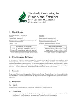 Teoria da Computação