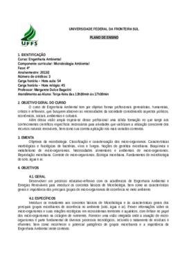 Microbiologia Ambiental