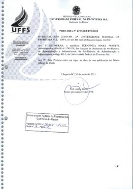 Portaria 419-GR-2011