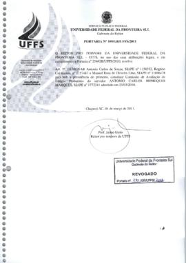 Portaria 109-GR-2011
