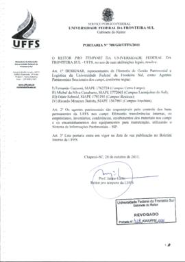 Portaria 708-GR-2011