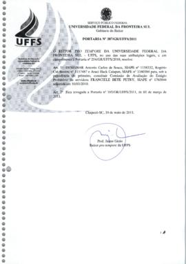 Portaria 387-GR-2011