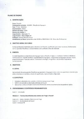 Filosofia da Linguagem