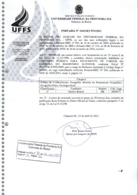 Portaria 344-GR-2011