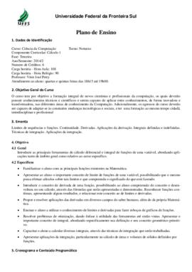 Cálculo I