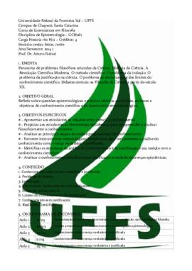 Epistemologia