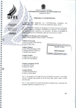 Portaria 239-GR-2011