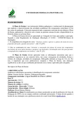 Língua Brasileira de Sinais