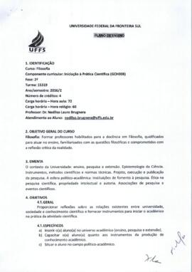 Iniciação à Prática Científica