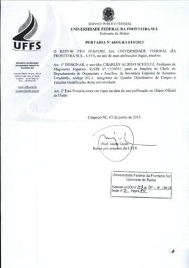 Portaria 683-GR-2013